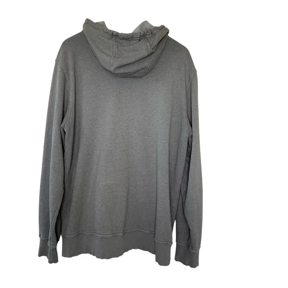 The North Face gray full zip men’s size large hoodie size large
